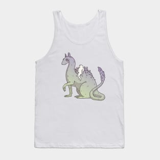 Plant Dragon and Marshmallow Tank Top
